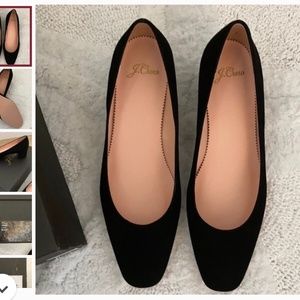 J. Crew Black Suede Kate Pump 8
